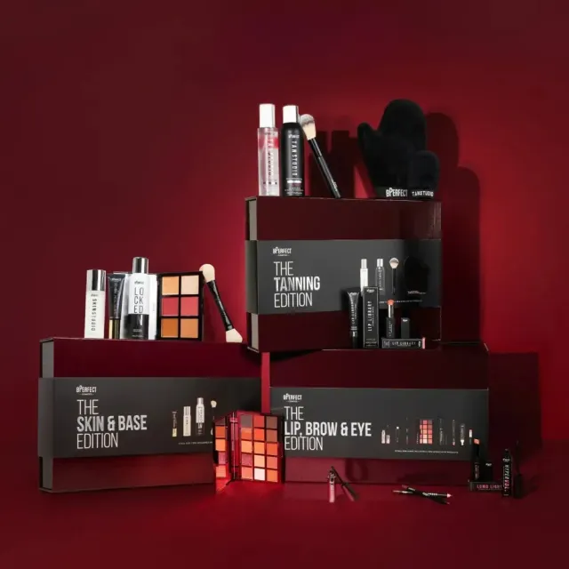 BPerfect The Festive Trio make-upset gezicht ogen tan cadeau