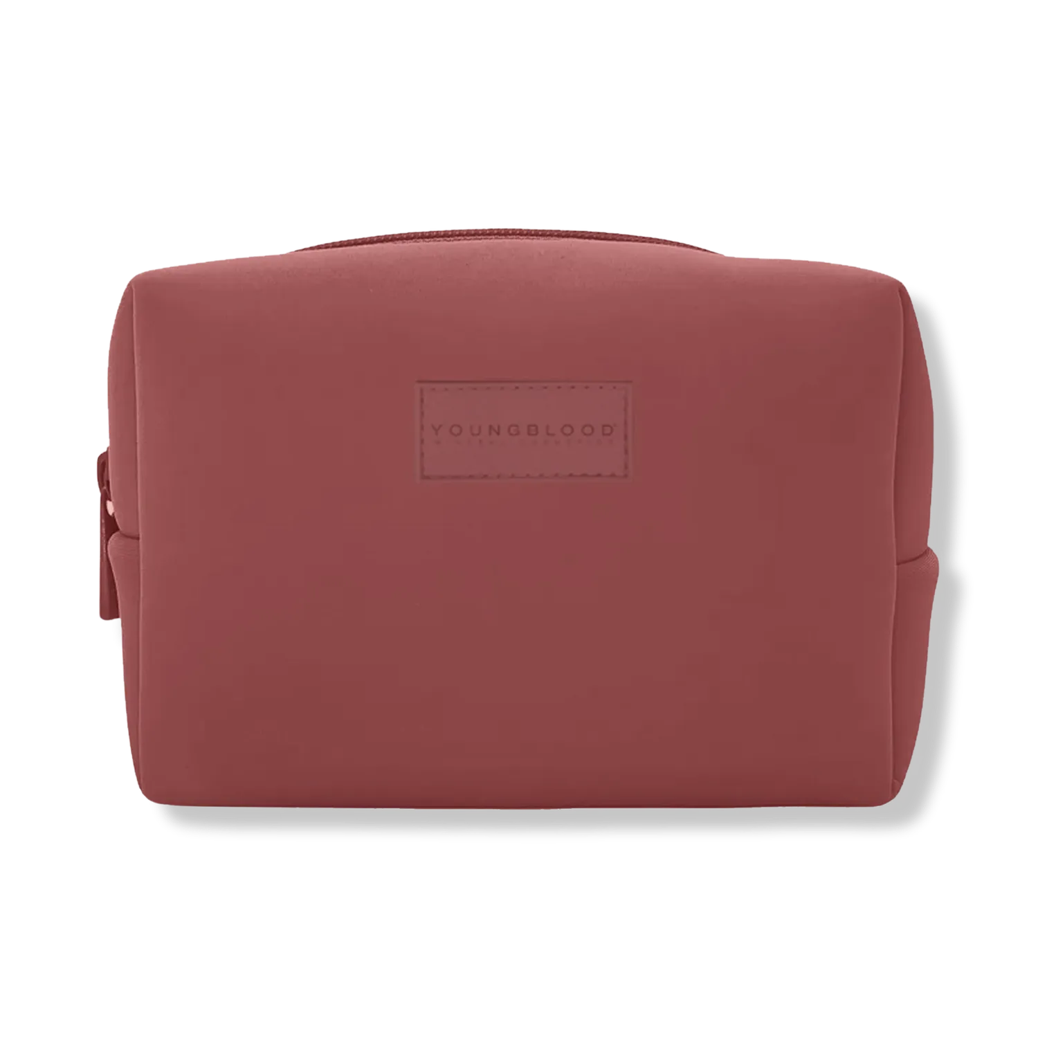 Youngblood Limited Edition Neoprene Makeup Bag tas marsala luxe