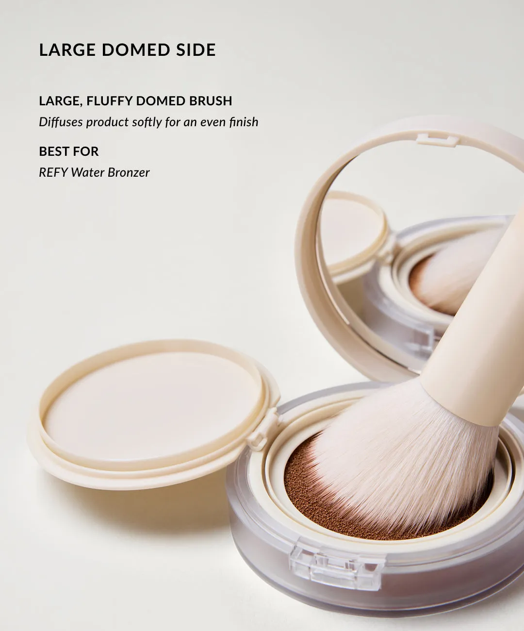 REFY Duo Brush 2.0 make-upkwast dubbelzijdig
