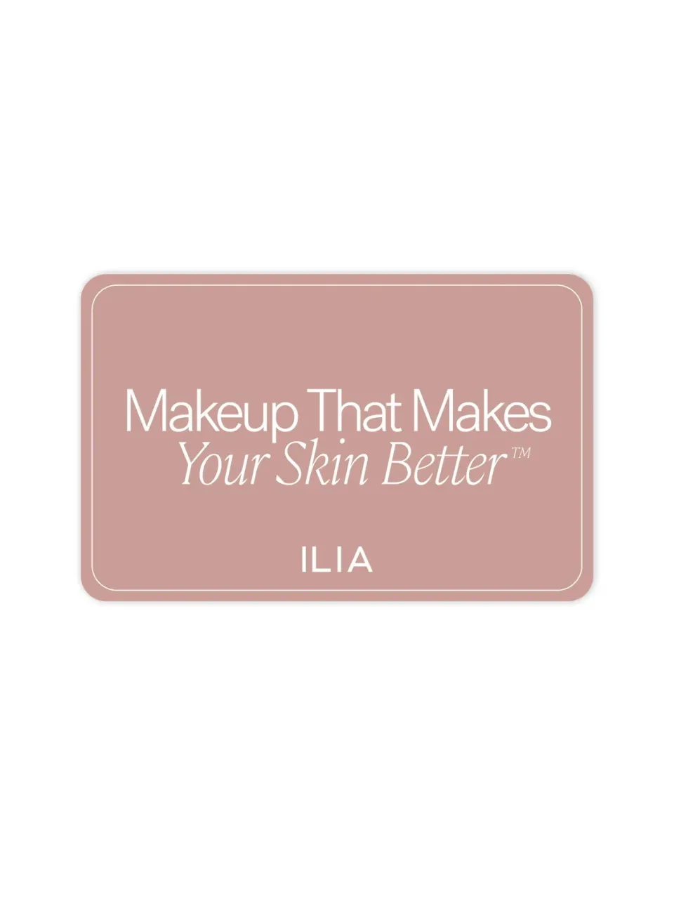 ILIA giftcard digitale cadeaukaart 25 euro clean beauty