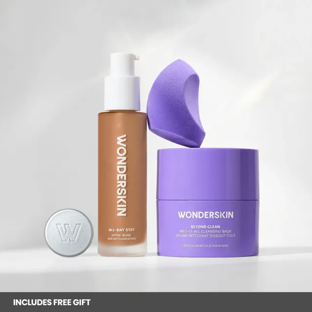 Wonderskin Hyper Bond Complexion Edit serum foundation Halo