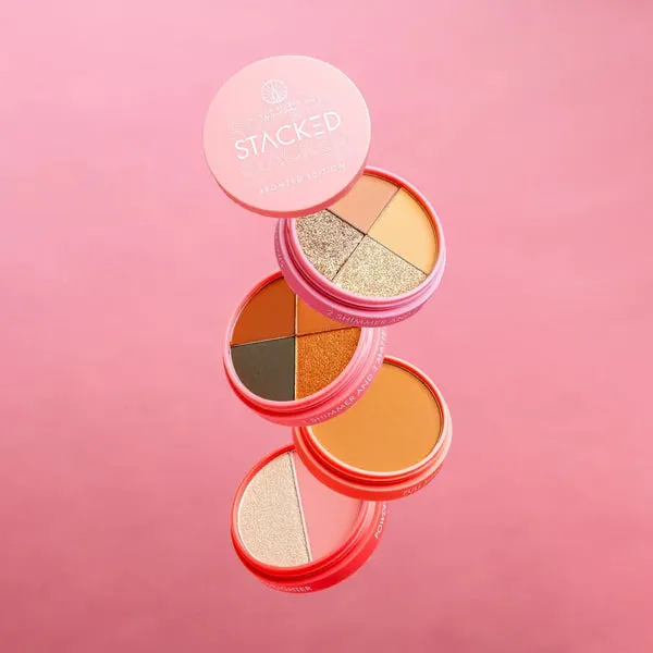 BPerfect I Am Beauty Stacked make-up palette Bronzed