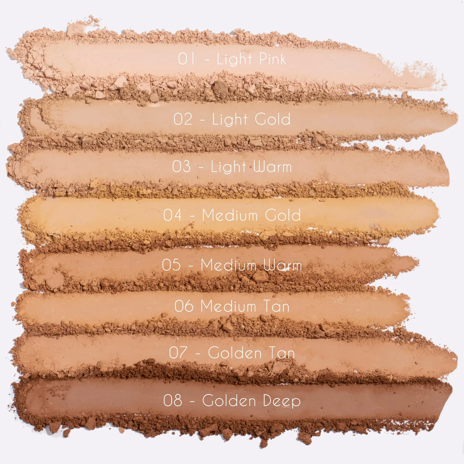 BPerfect Mrs Glam Poederfoundation 03 Light Warm mat