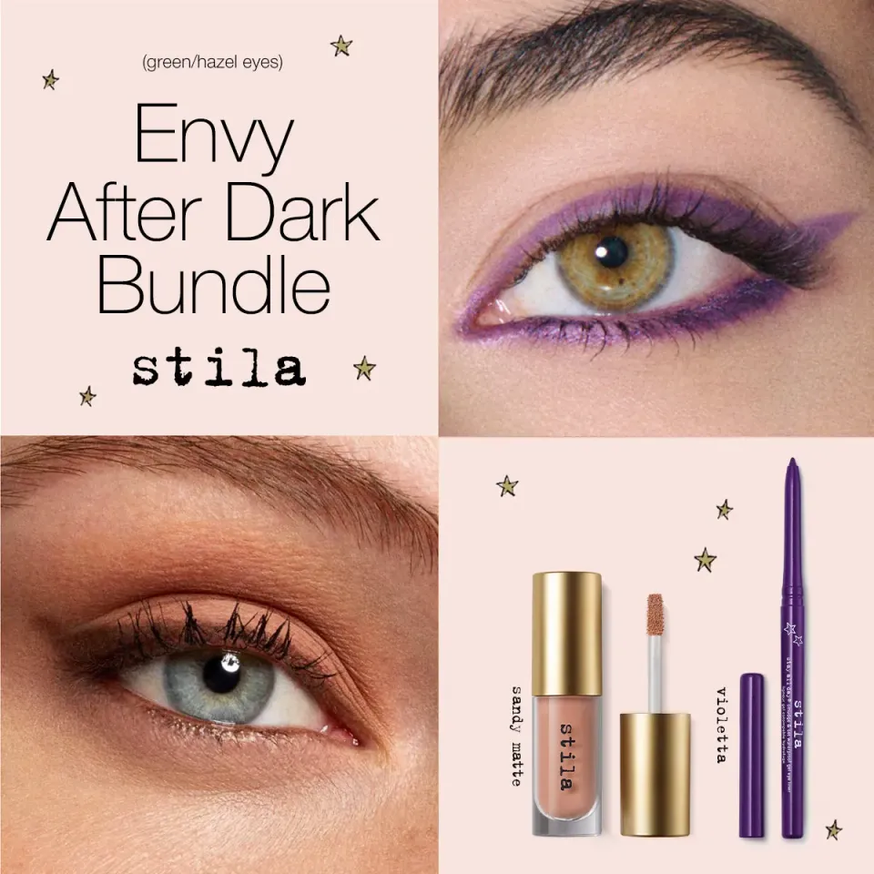 Stila Envy After Dark oogmake-up set Violetta Sandy Matte