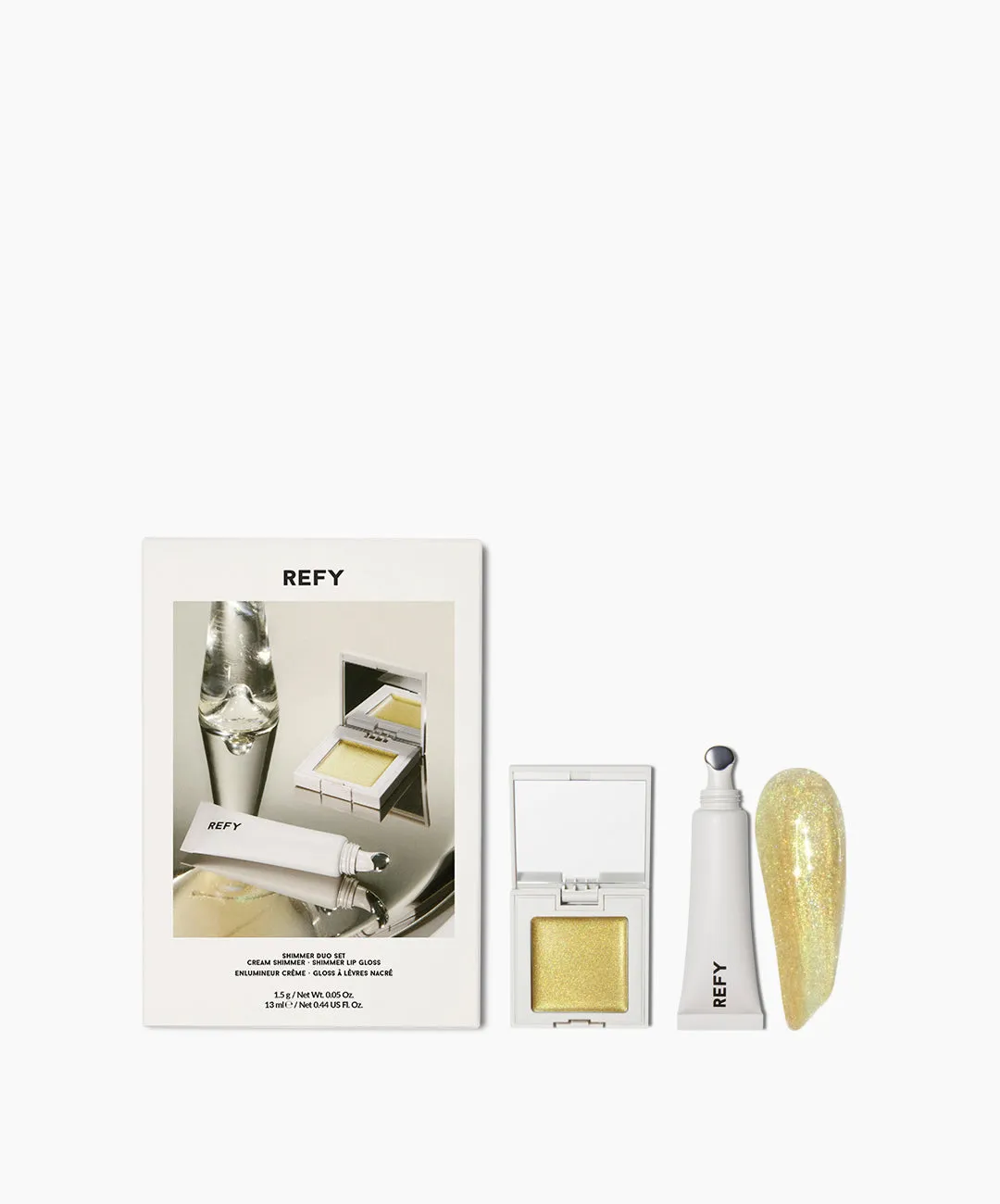 REFY Shimmer Duo Set shimmerset Solstice glans