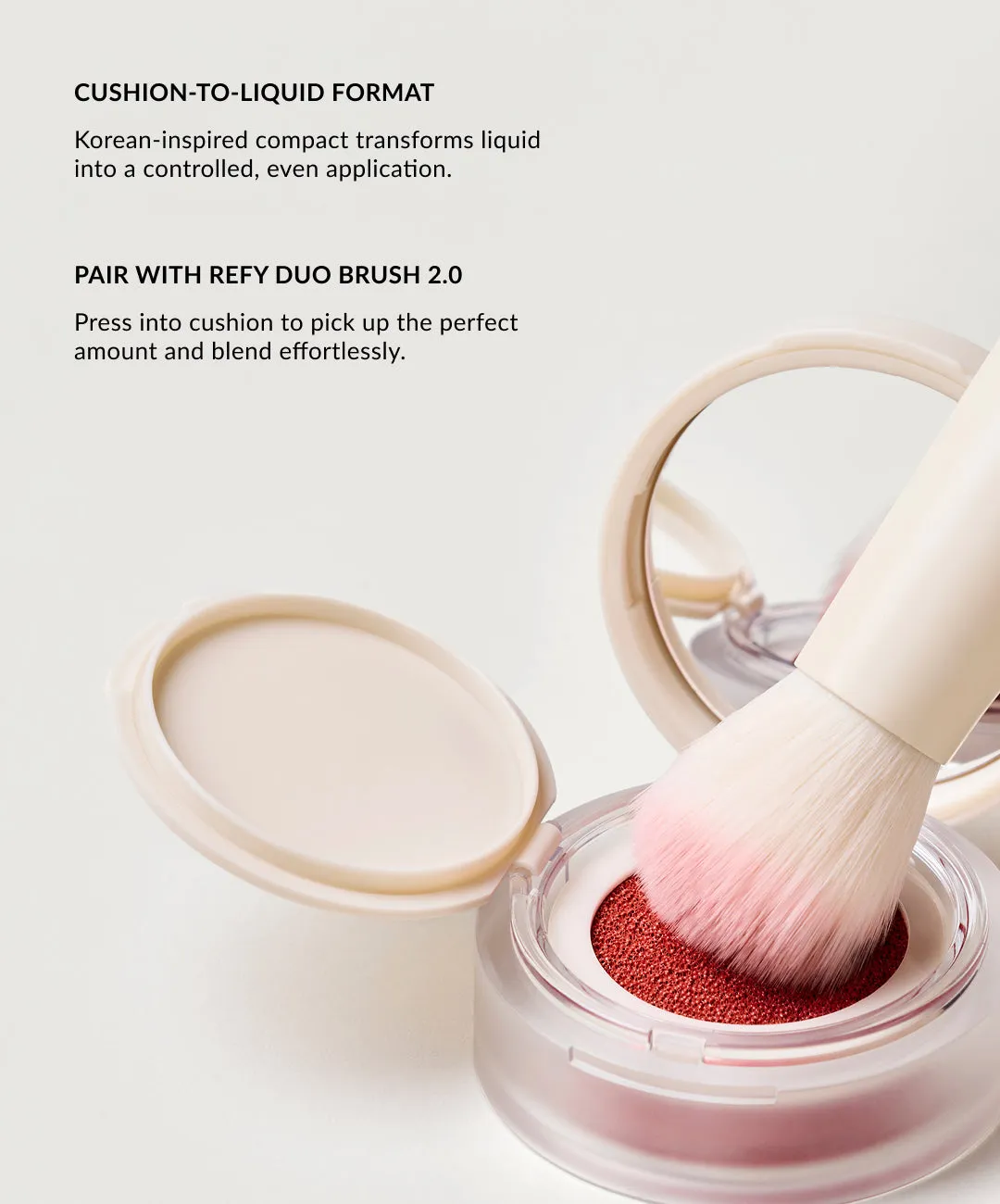 REFY Water Blush gezicht zachte dekking