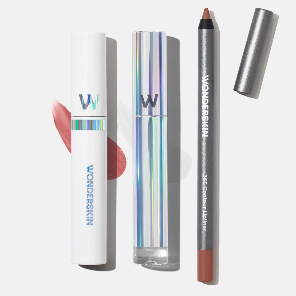 Wonderskin Bestsellers Bundle make-up set voor gezicht lippen