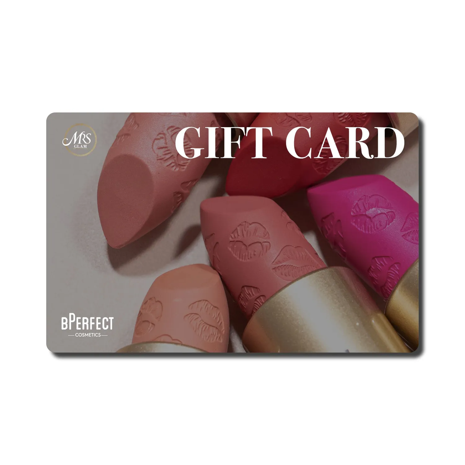 Mrs Glam E-Gift Card cadeaukaart digitaal beauty