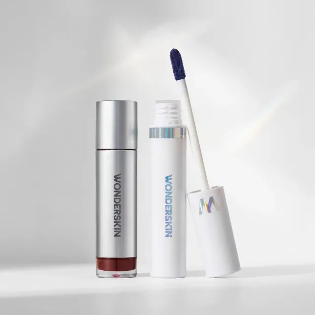 Wonderskin Wonder Blading Lip and Blush Stain Set stralend