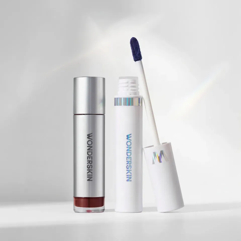 Wonderskin Wonder Blading Lip and Blush Stain Set stralend