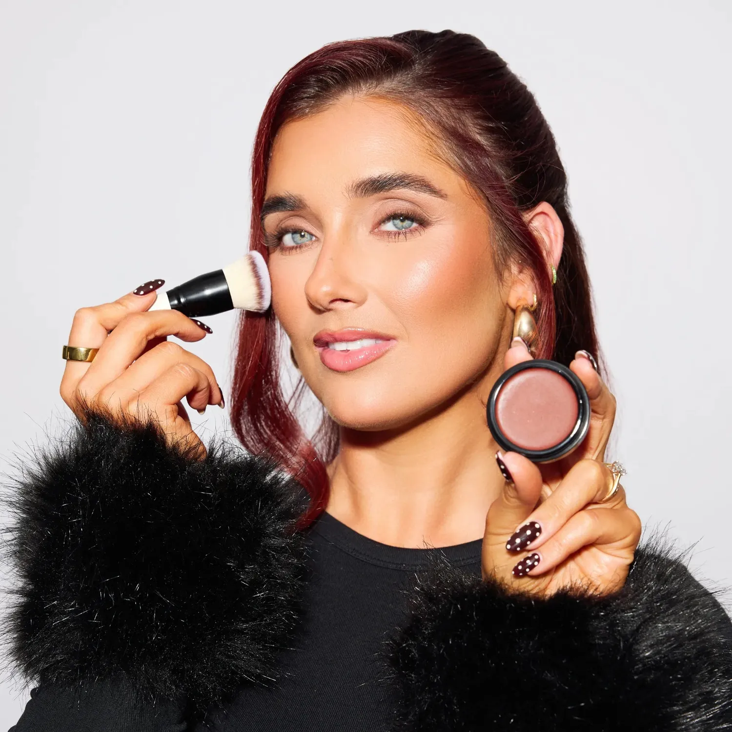 BPerfect Annalivia Melted Cream Blush Cinnamon blush stralend