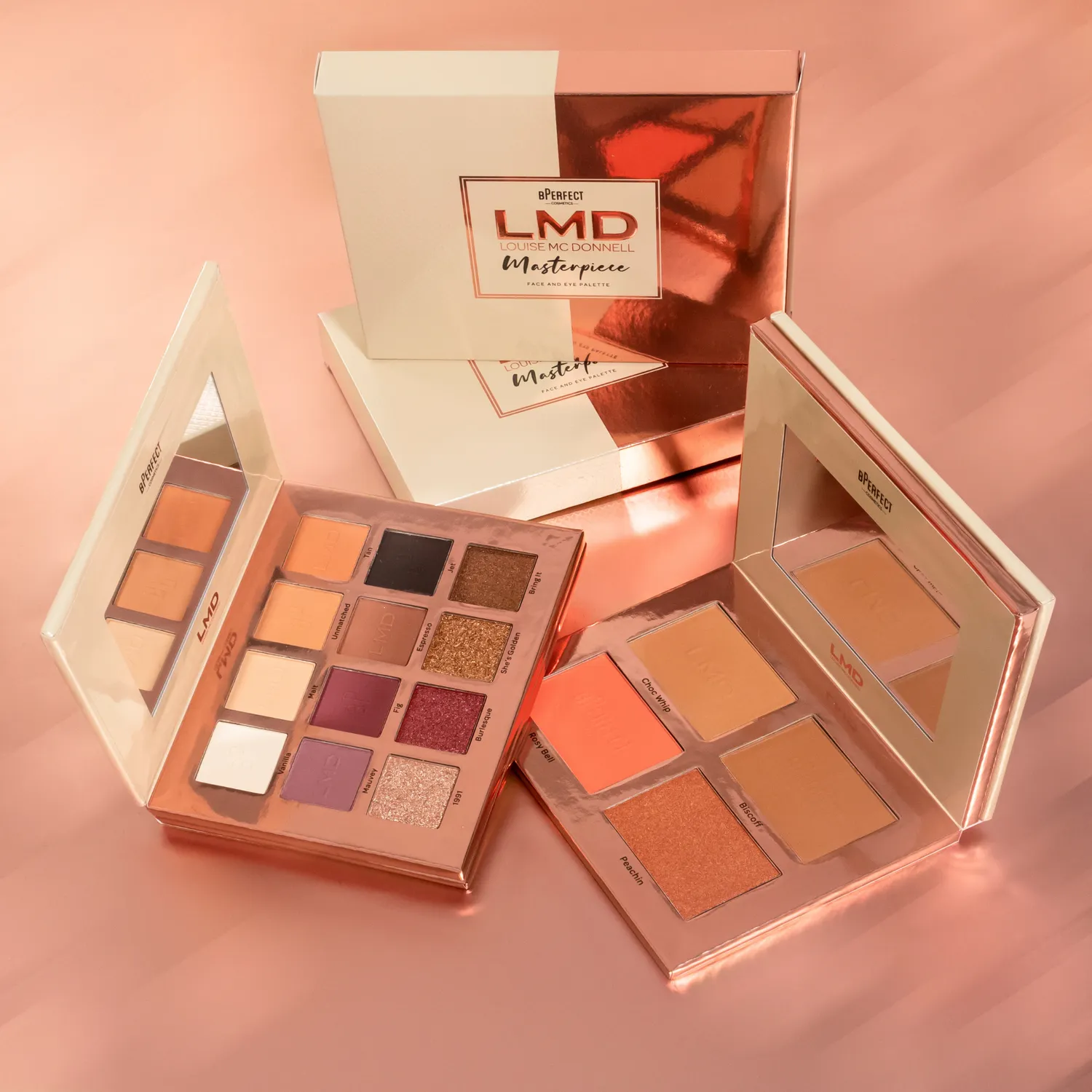BPerfect LMD Masterpiece oogschaduwpalette 52g intense pigment