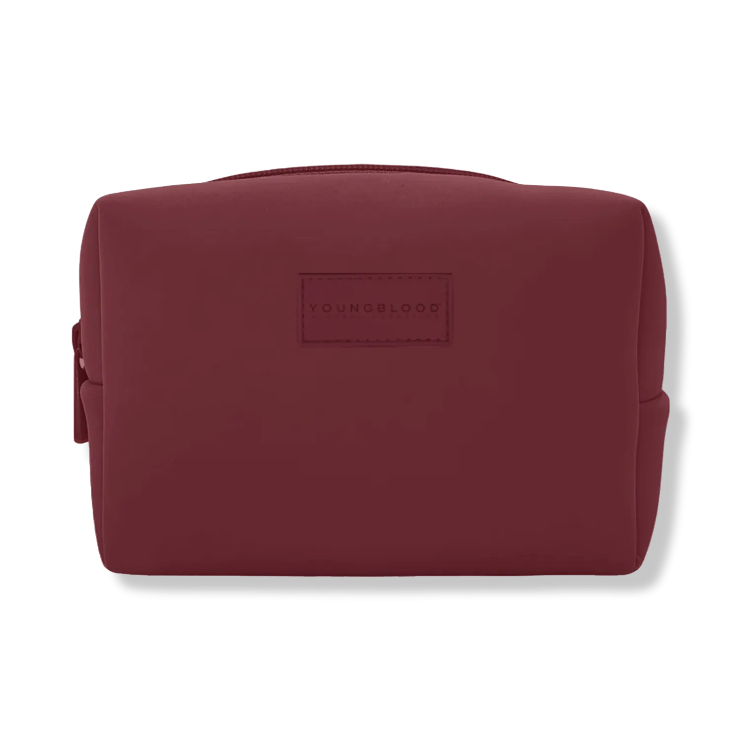 Youngblood Limited Edition Neoprene Makeup Bag tas marsala luxe