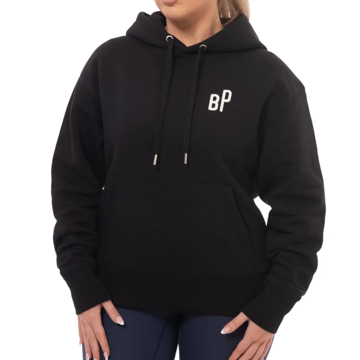 BPerfect Black hoodie zwart 400gsm organisch katoen