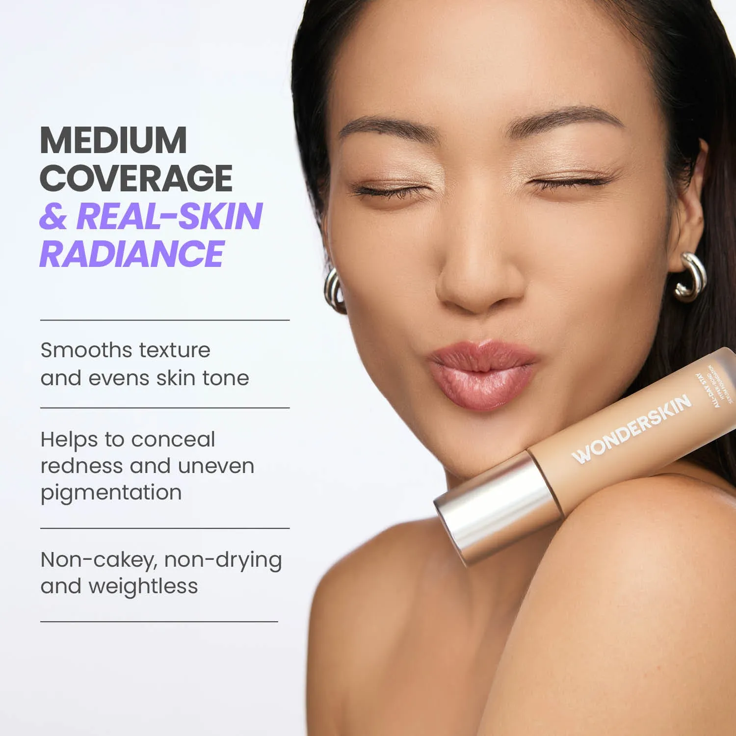 Wonderskin Hyper Bond Serum Foundation Muse neutraal