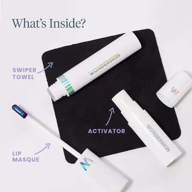 Wonderskin Lip Stain Wipe Away doekje remover zacht
