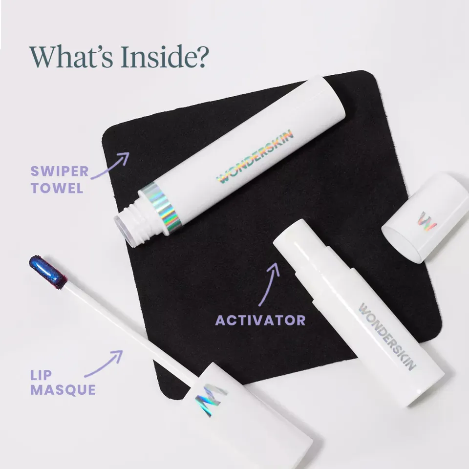 Wonderskin Lip Stain Wipe Away doekje remover zacht