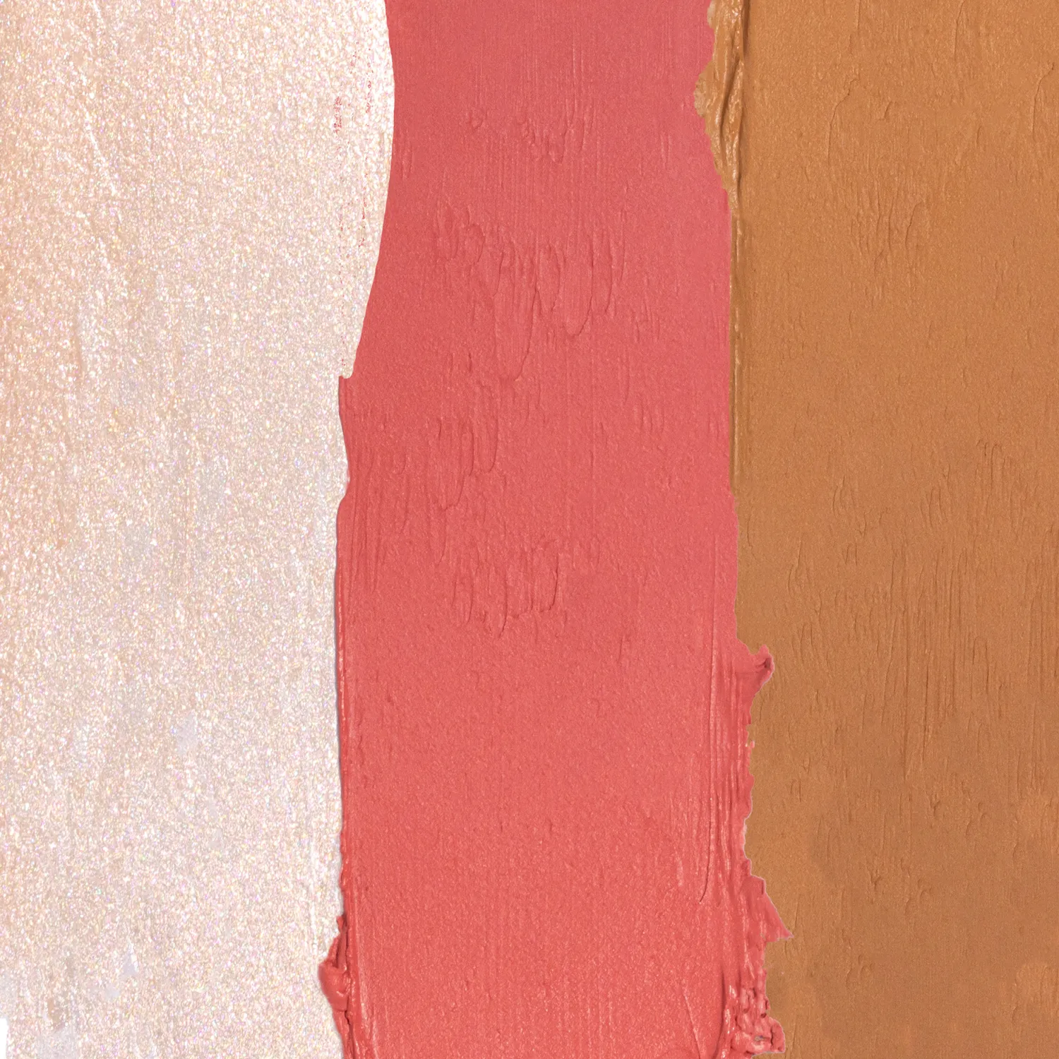 BPerfect Shaded Cream Face Trio palette Light stralend