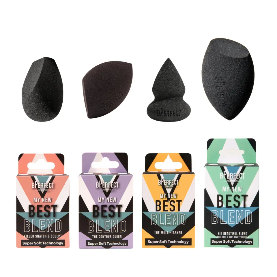 BPerfect My New Best Blend make-up sponzen set 4 stuks