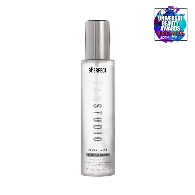 BPerfect Tan Studio Facial Tanning Mist zelfbruiner Light Medium