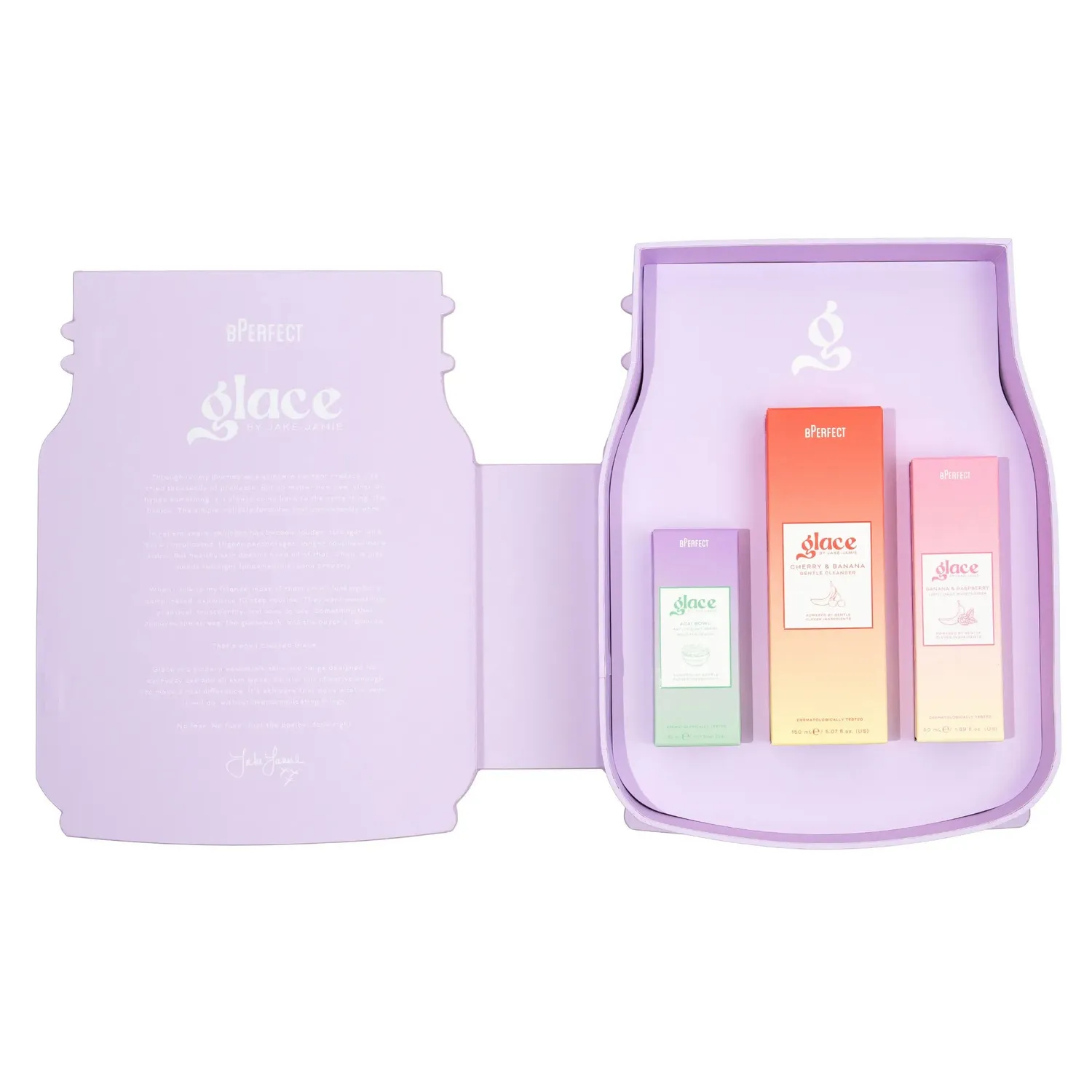 Glace by Jake-Jamie The PR Collection skincare set fruitig