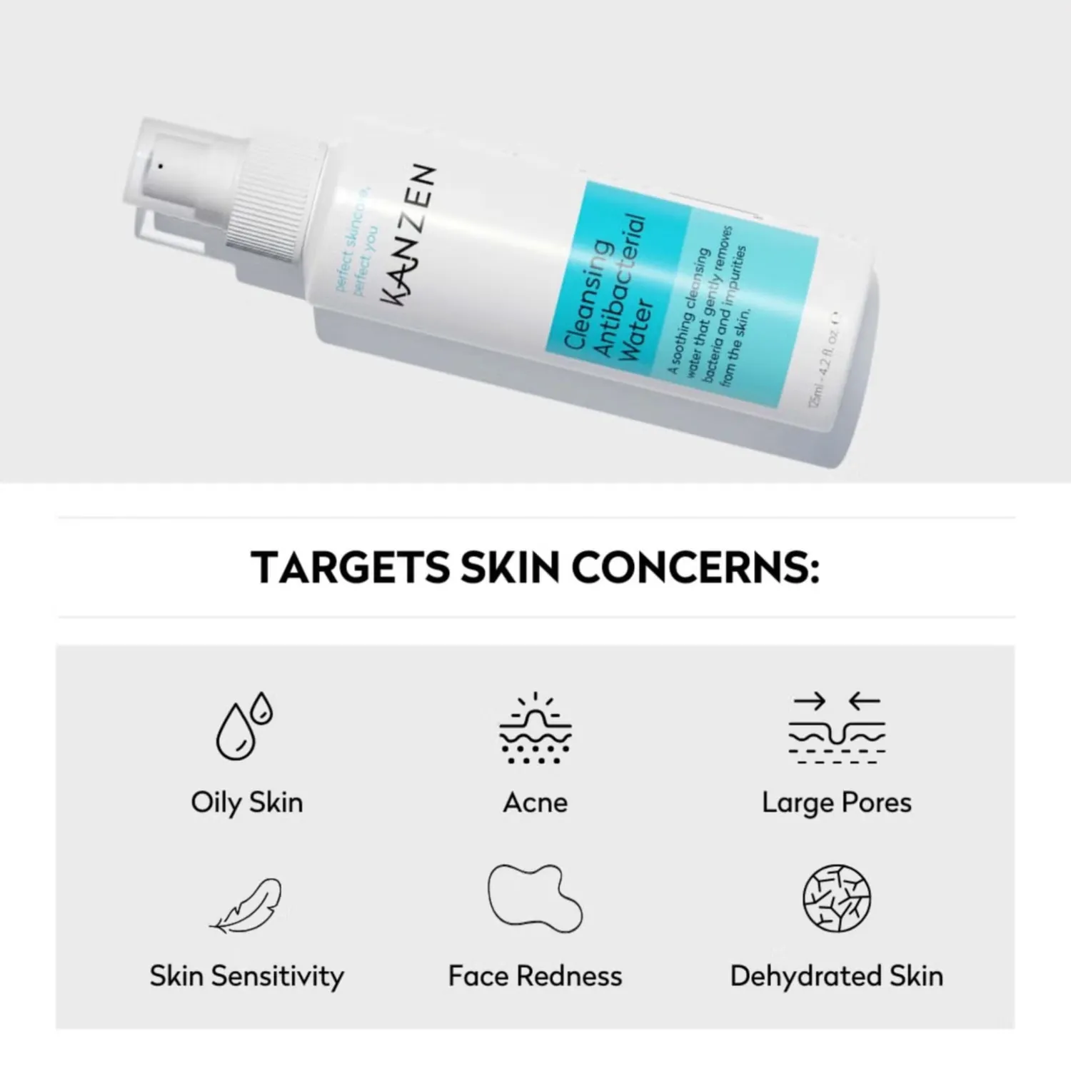 BPerfect Kanzen Hypochlorous reinigingsspray 125ml