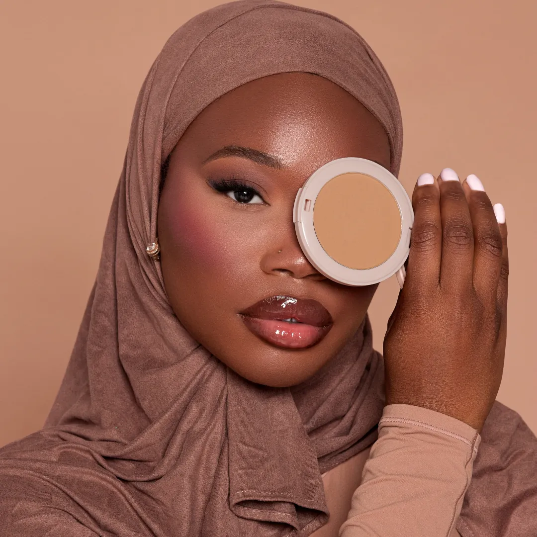 HNB Cosmetics Pressed Powder compactpoeder Medium matterend