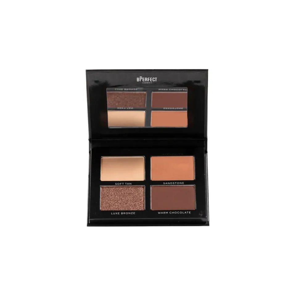 BPerfect Simplif-EYE Bronze Edit oogschaduwpalette 12g mat