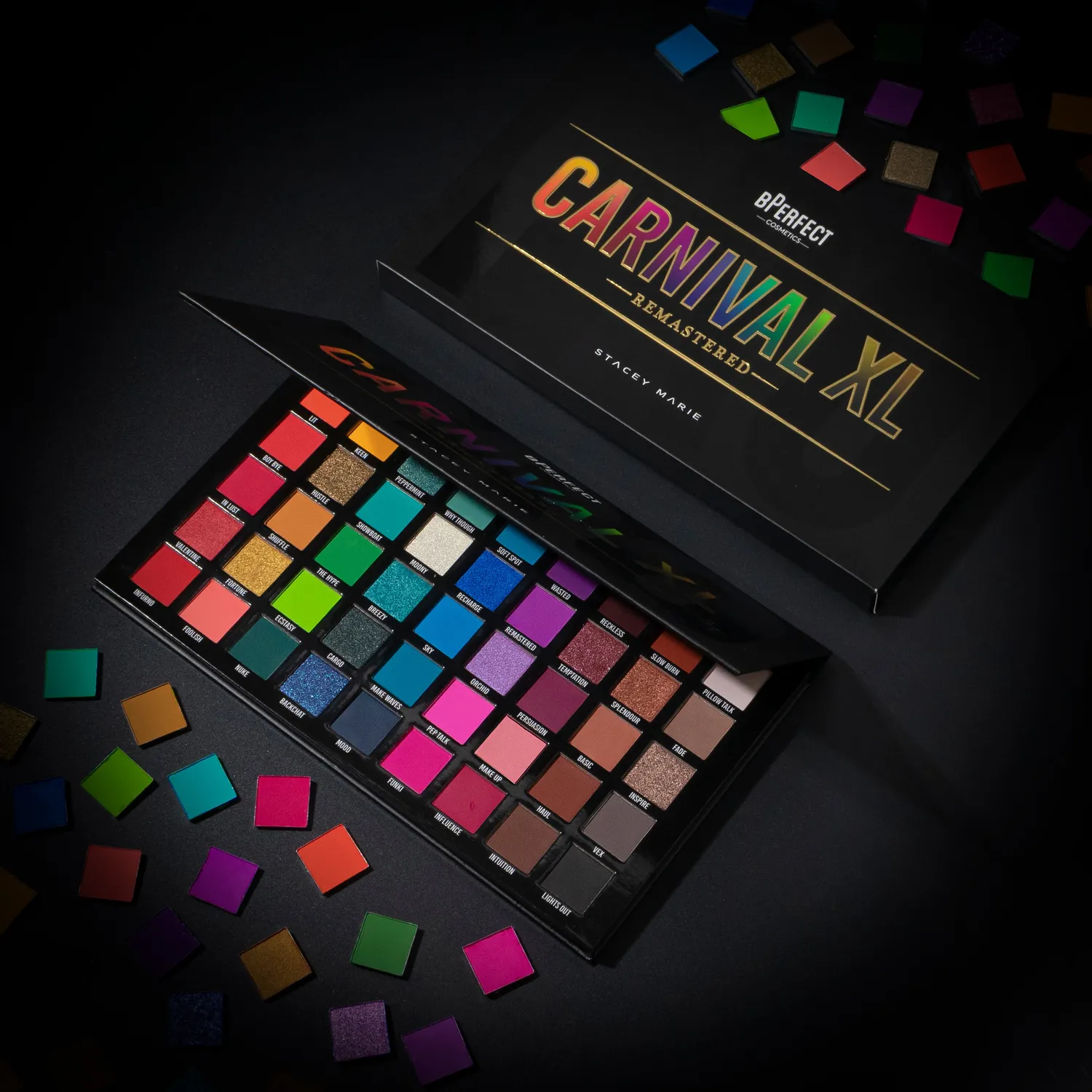 BPerfect Carnival XL Pro Remastered Palette 45 Kleuren