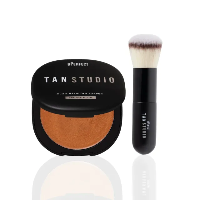 BPerfect Tan Studio Glow Duo balm brush 5g