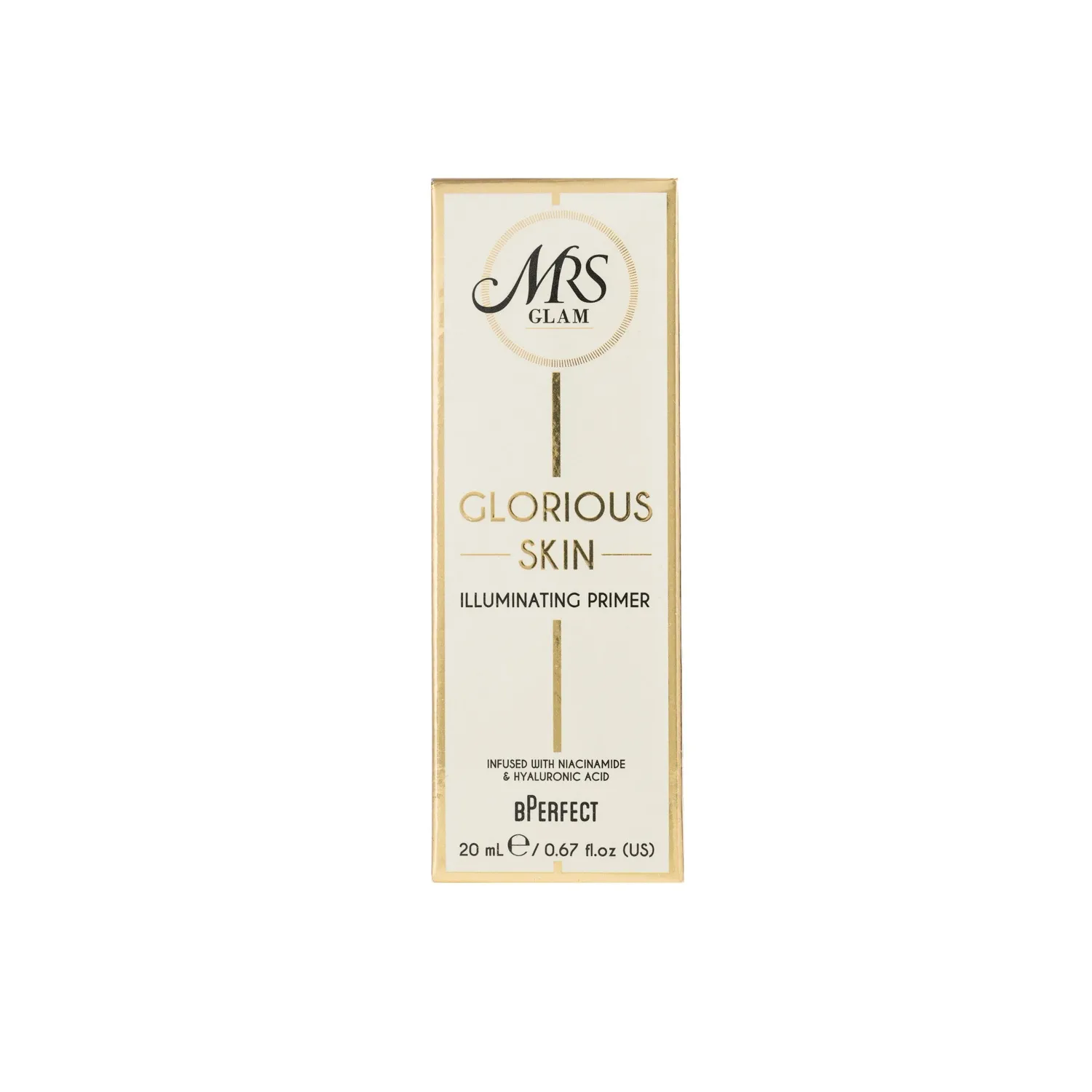 BPerfect Mrs Glam Glorious Skin Illuminating Primer 20ml glow