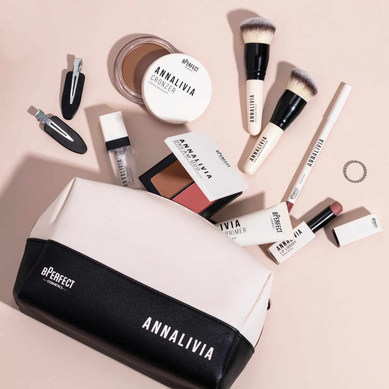 BPerfect x Annalivia The Collection make-up set compleet vegan