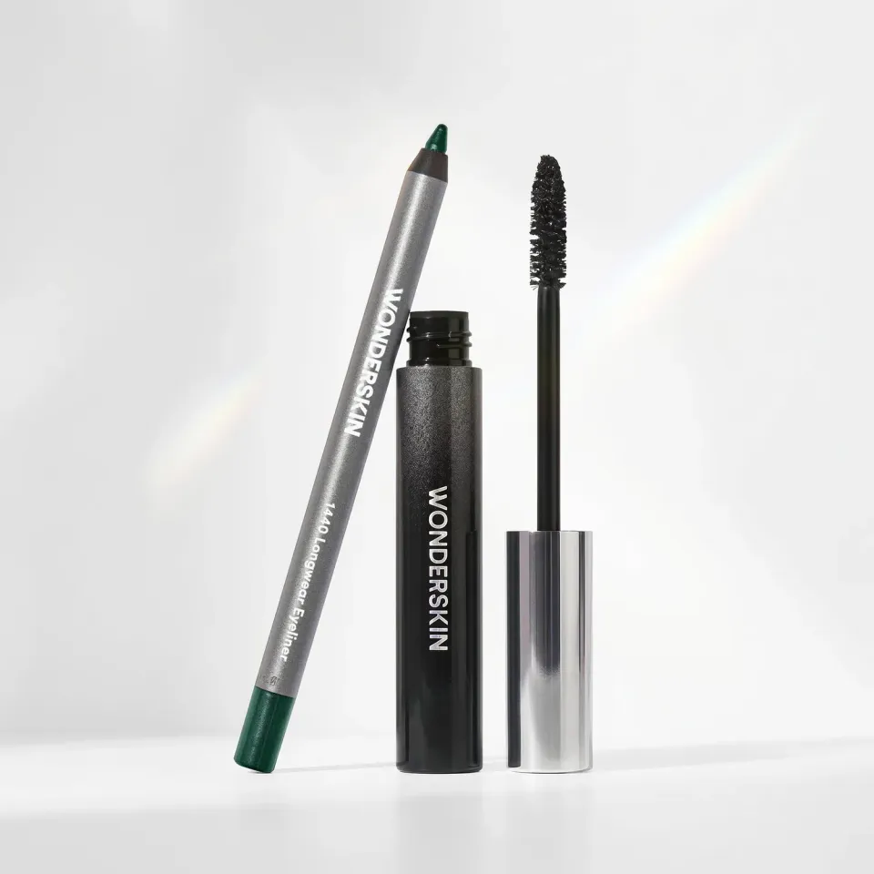 Wonderskin Tear-proof Eye Duo eyeliner mascara set zwart