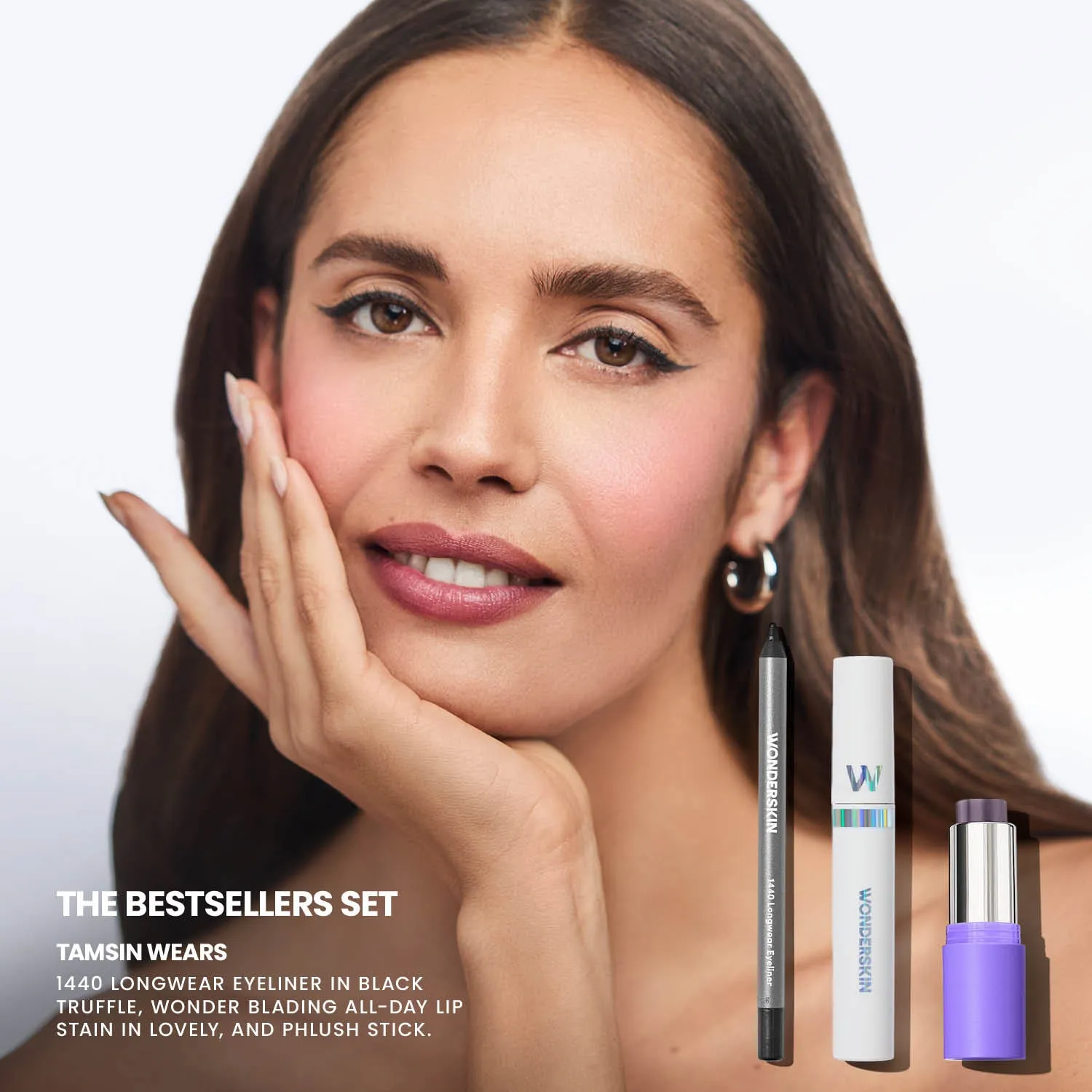 Wonderskin The Bestsellers Set lip stain eyeliner luxe