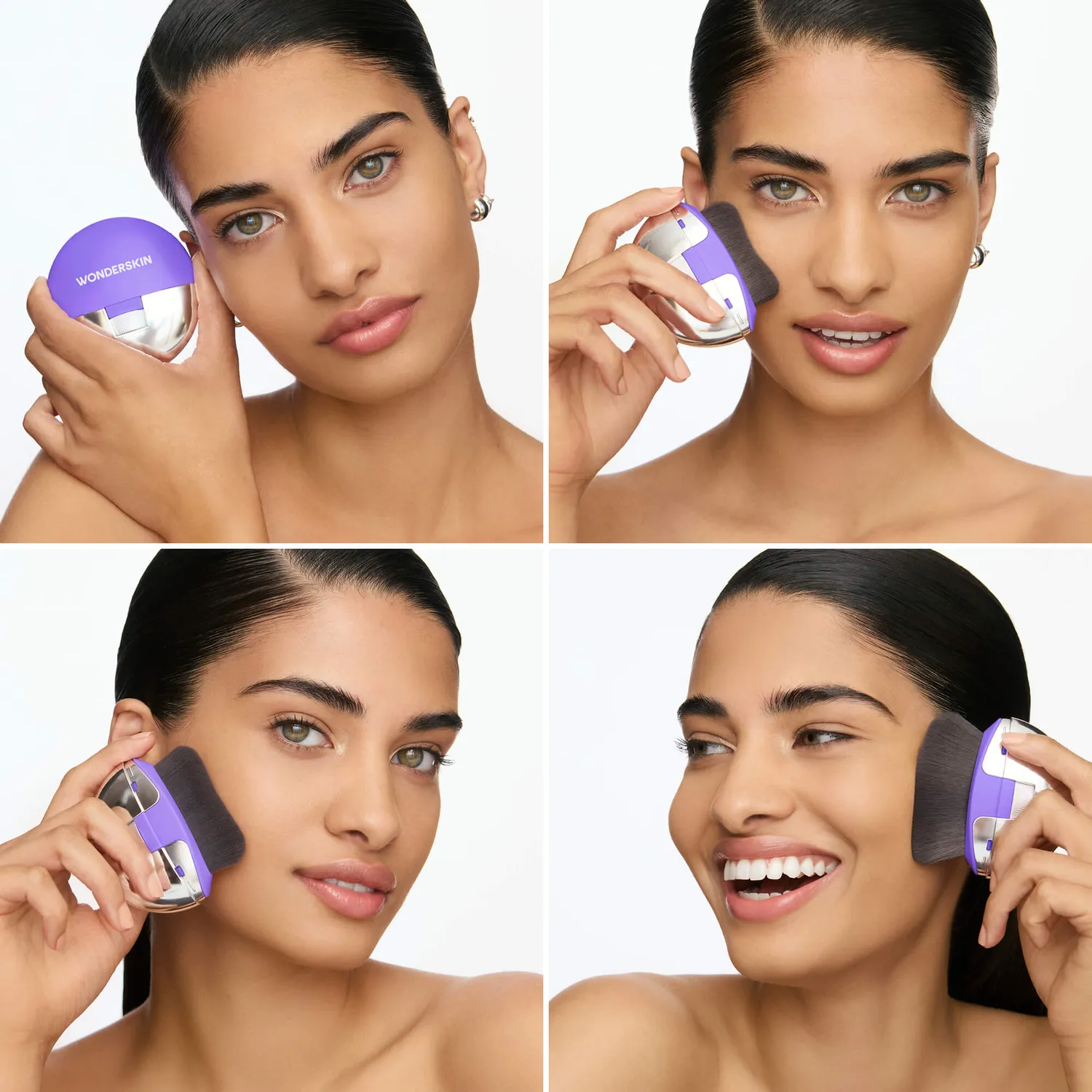Wonderskin Dial-it Up Foundation kwast zachte dekking