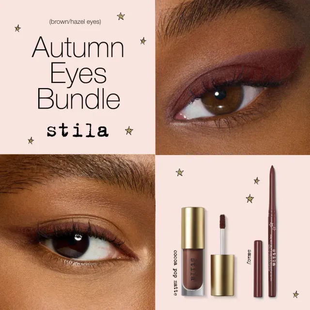 Stila Autumn Eye Bundle oogmake-up Brown Hazel waterproof
