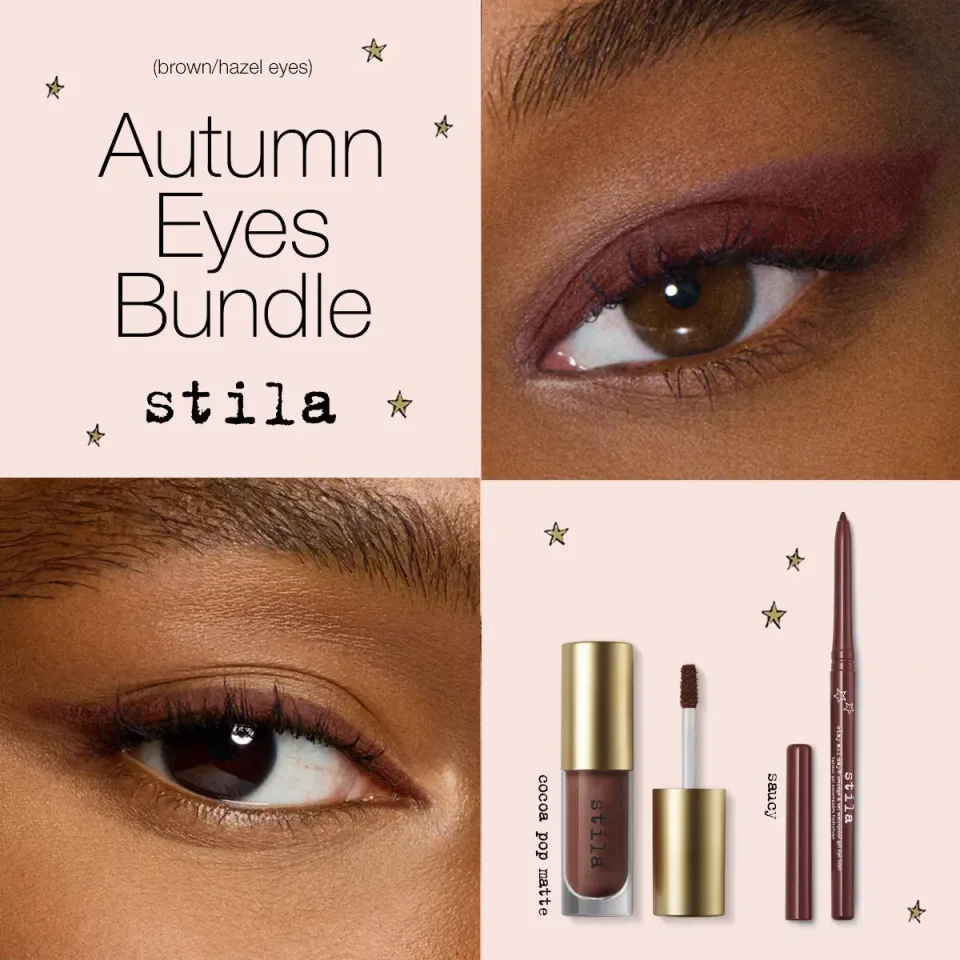 Stila Autumn Eye Bundle oogmake-up Brown Hazel waterproof