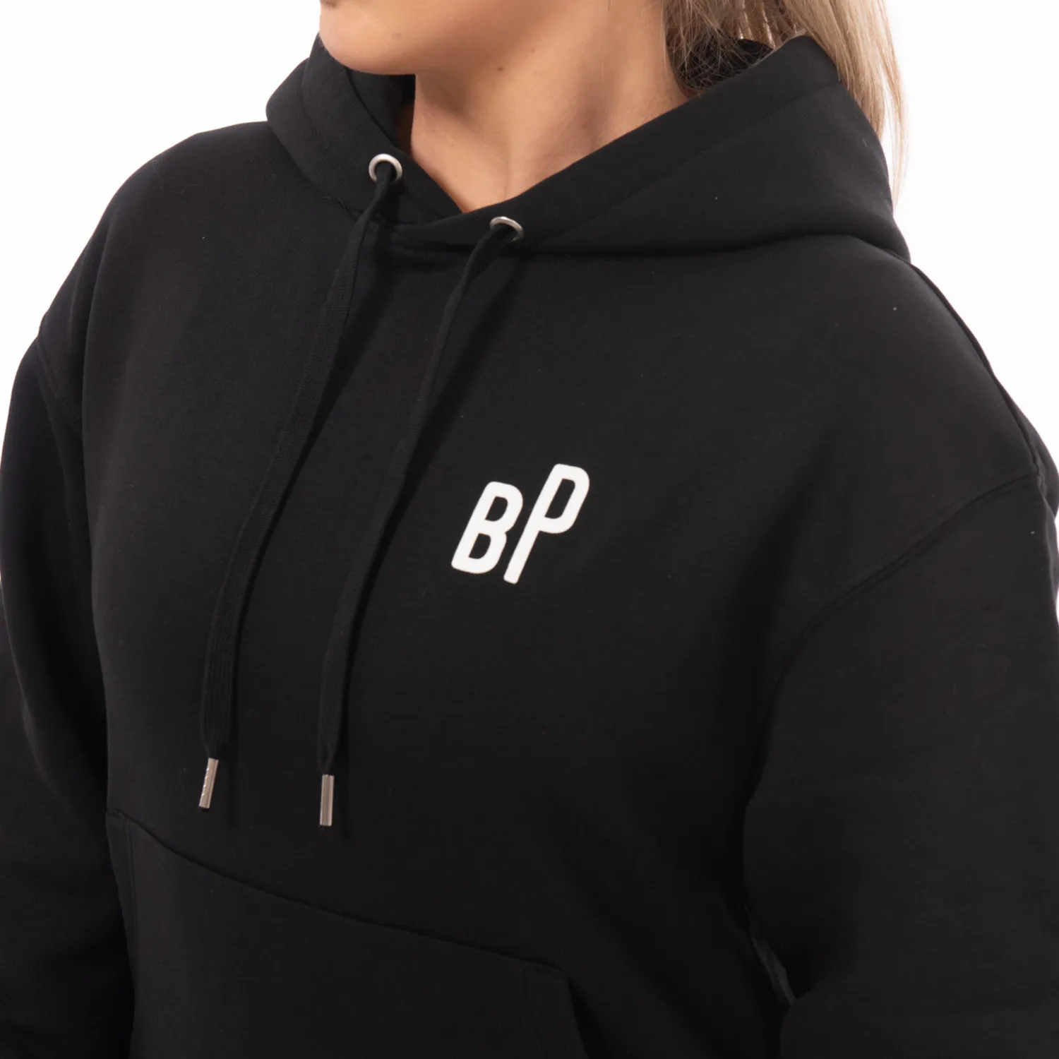 BPerfect Black hoodie zwart 400gsm organisch katoen