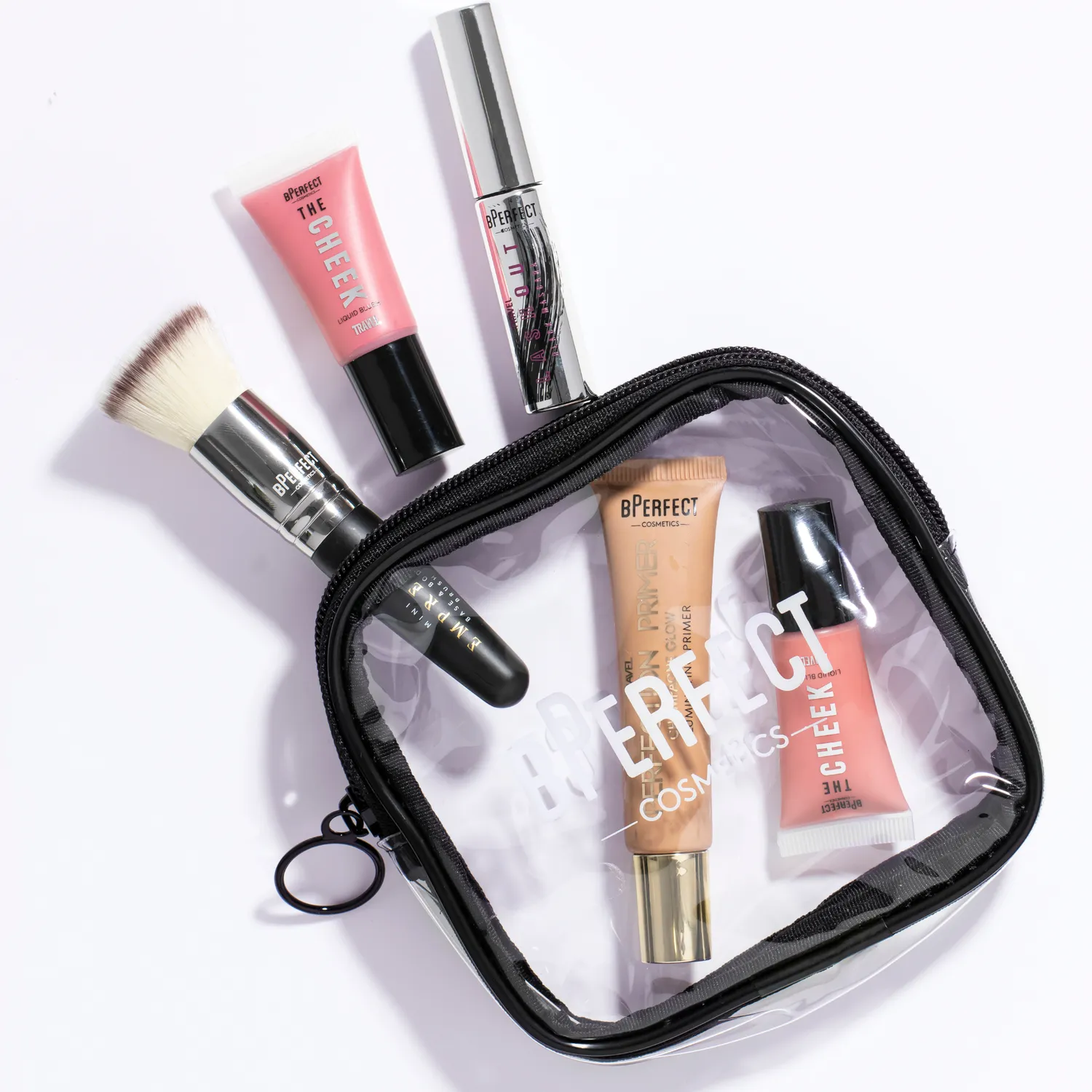 BPerfect Mini Travel Bag Transparant 12 cm