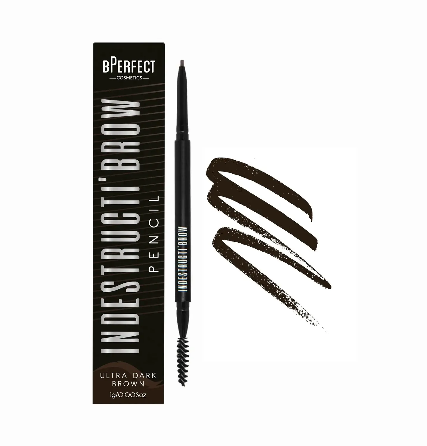 BPerfect Line & Define wenkbrauwset Brown brow glue + potlood