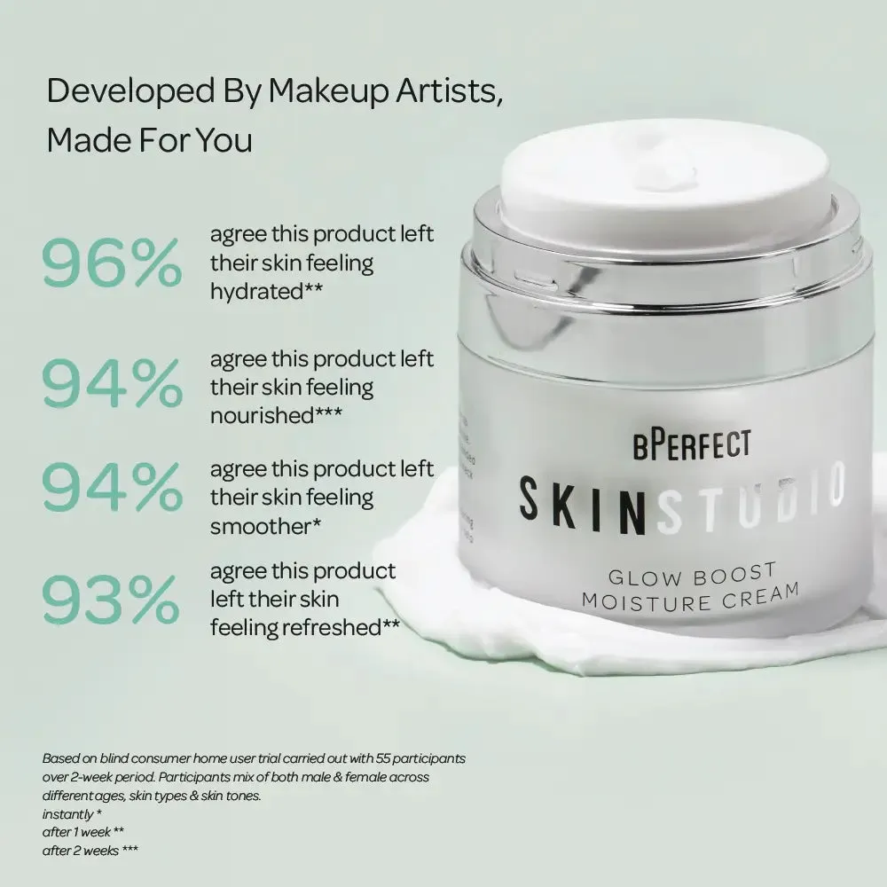 BPerfect Skin Studio Glow Boost Cream 50ml Hydraterend