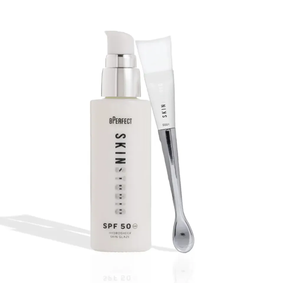 BPerfect Skin Studio SPF Duo Glaze 50ml met Brush