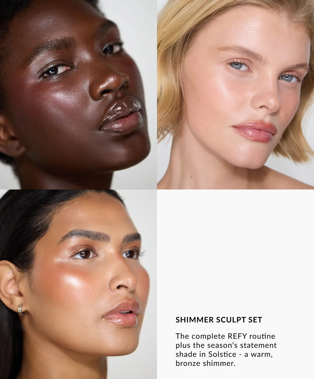 REFY Beauty Shimmer Sculpt Set shimmer set stralende huid