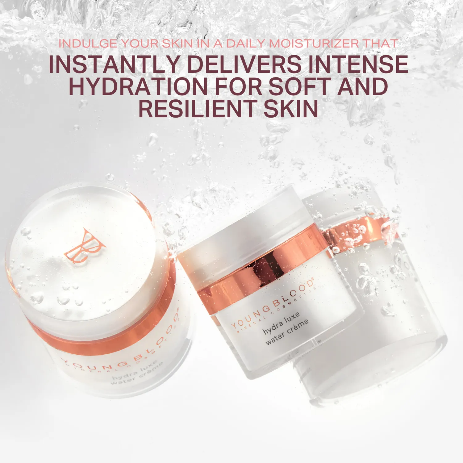 Youngblood Hydra Luxe Water Crème dagcrème Large 50 ml hydra