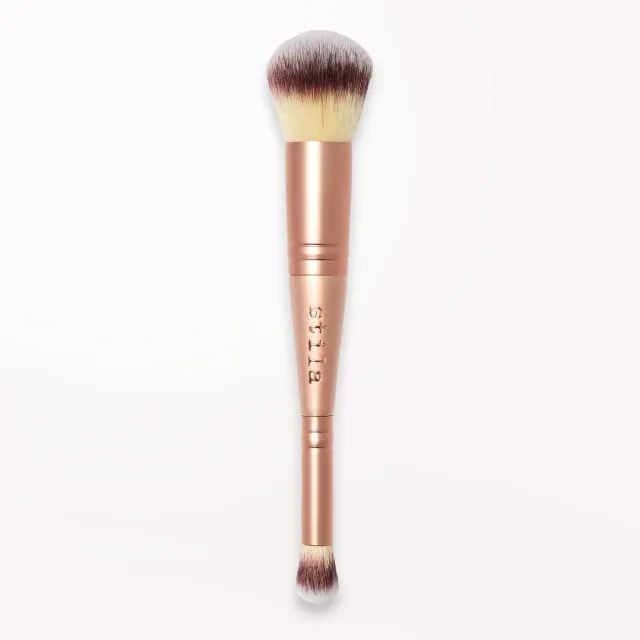 Stila Double-Ended Complexion Brush kwast vegan dubbelzijdig