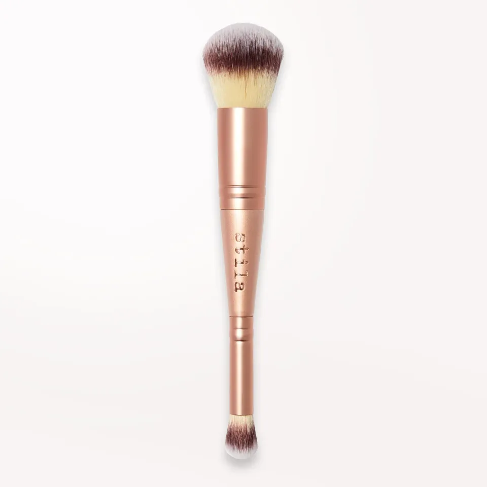 Stila Double-Ended Complexion Brush kwast vegan dubbelzijdig
