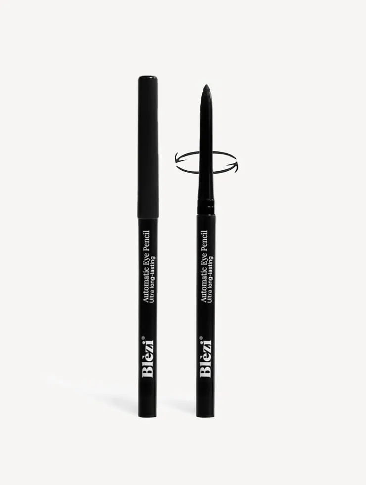 Blezi Green Eyes Vivid Eye Make-up Set Oogschaduw Zwart Potlood
