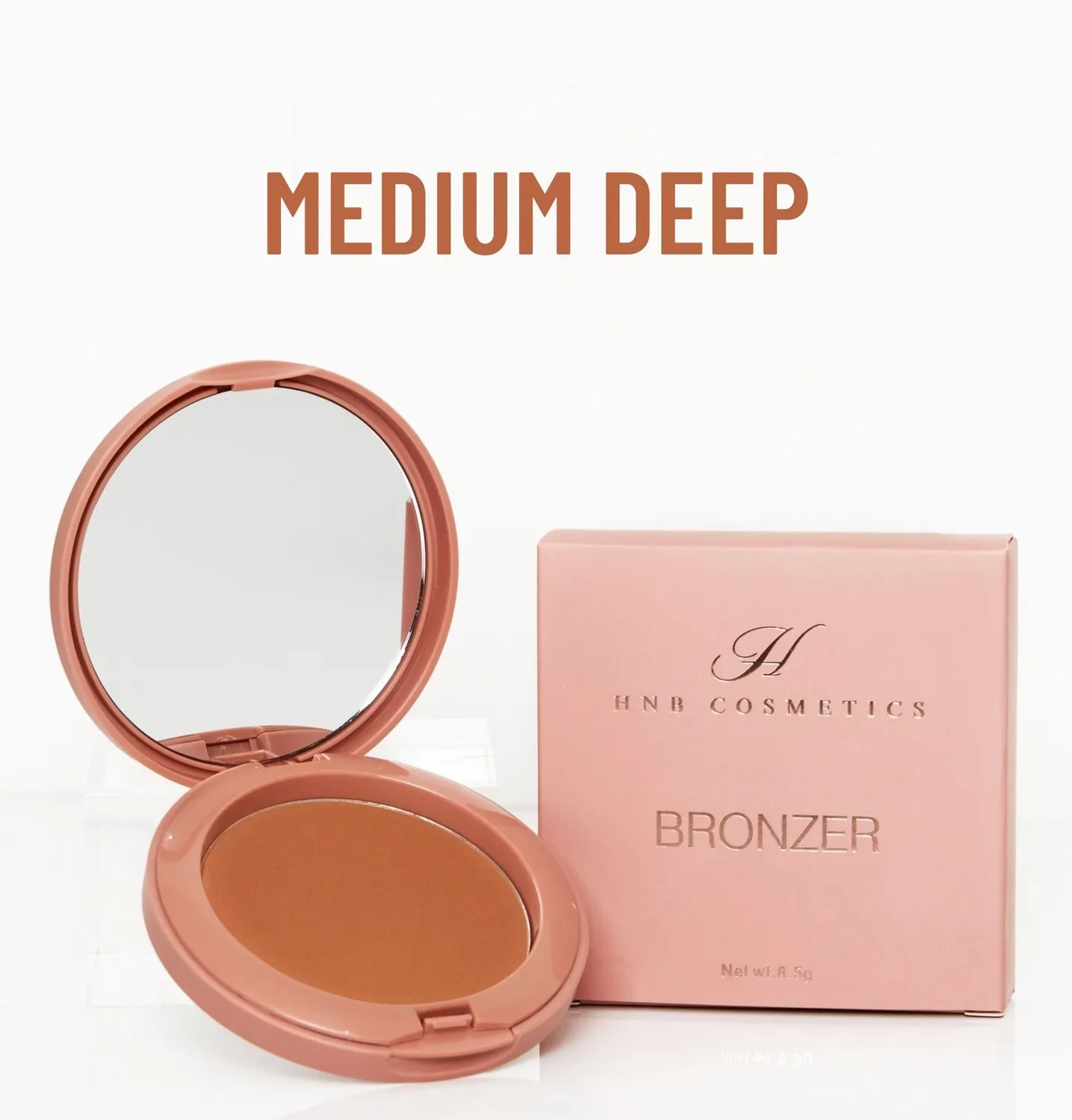 BPerfect HNB Bronzer poeder 9 tinten warm mat