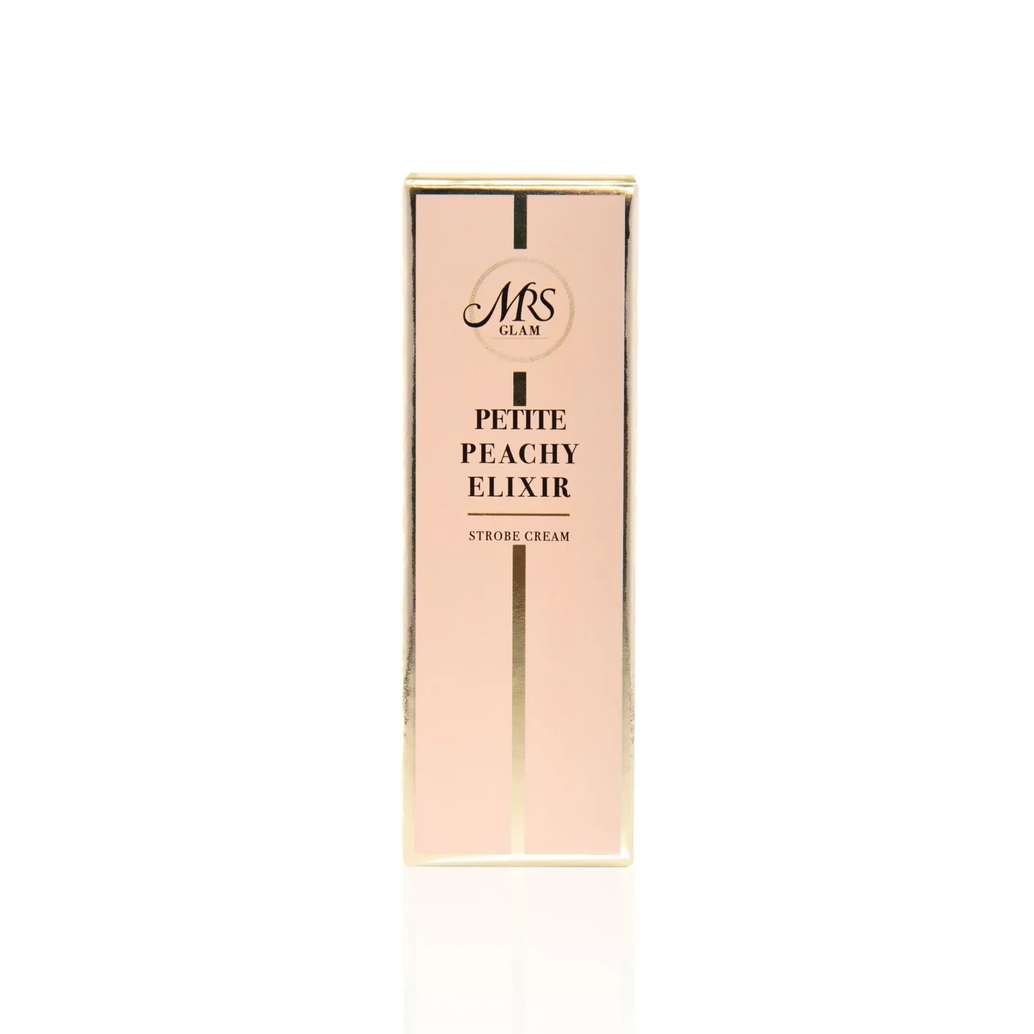 BPerfect Mrs Glam Peachy Elixir strobe cream 20ml peach-gold