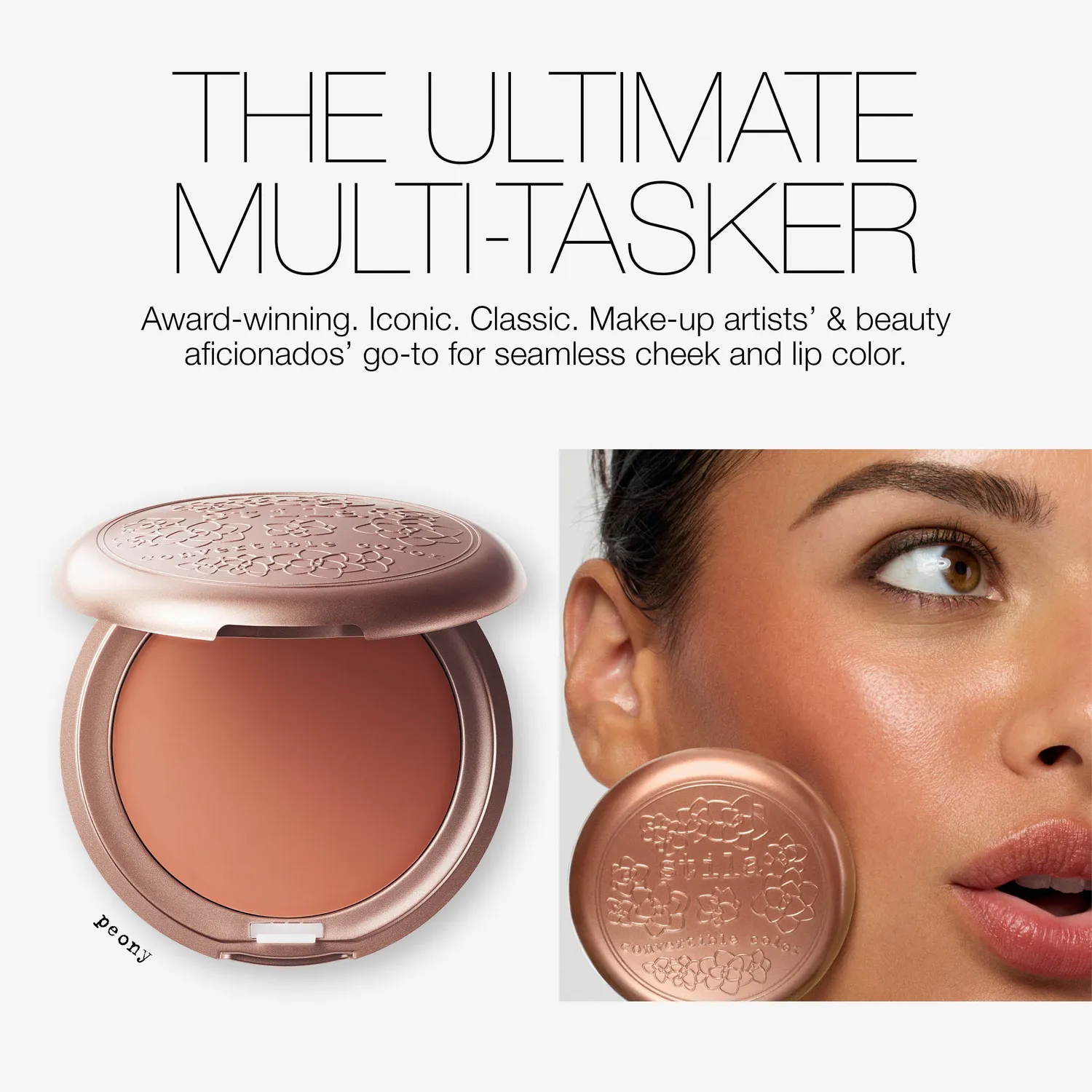 Stila Convertible Color crème blush lipcheek luxe formule